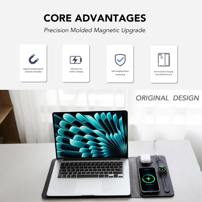 5in1 Wireless Charging Laptop Sleeve